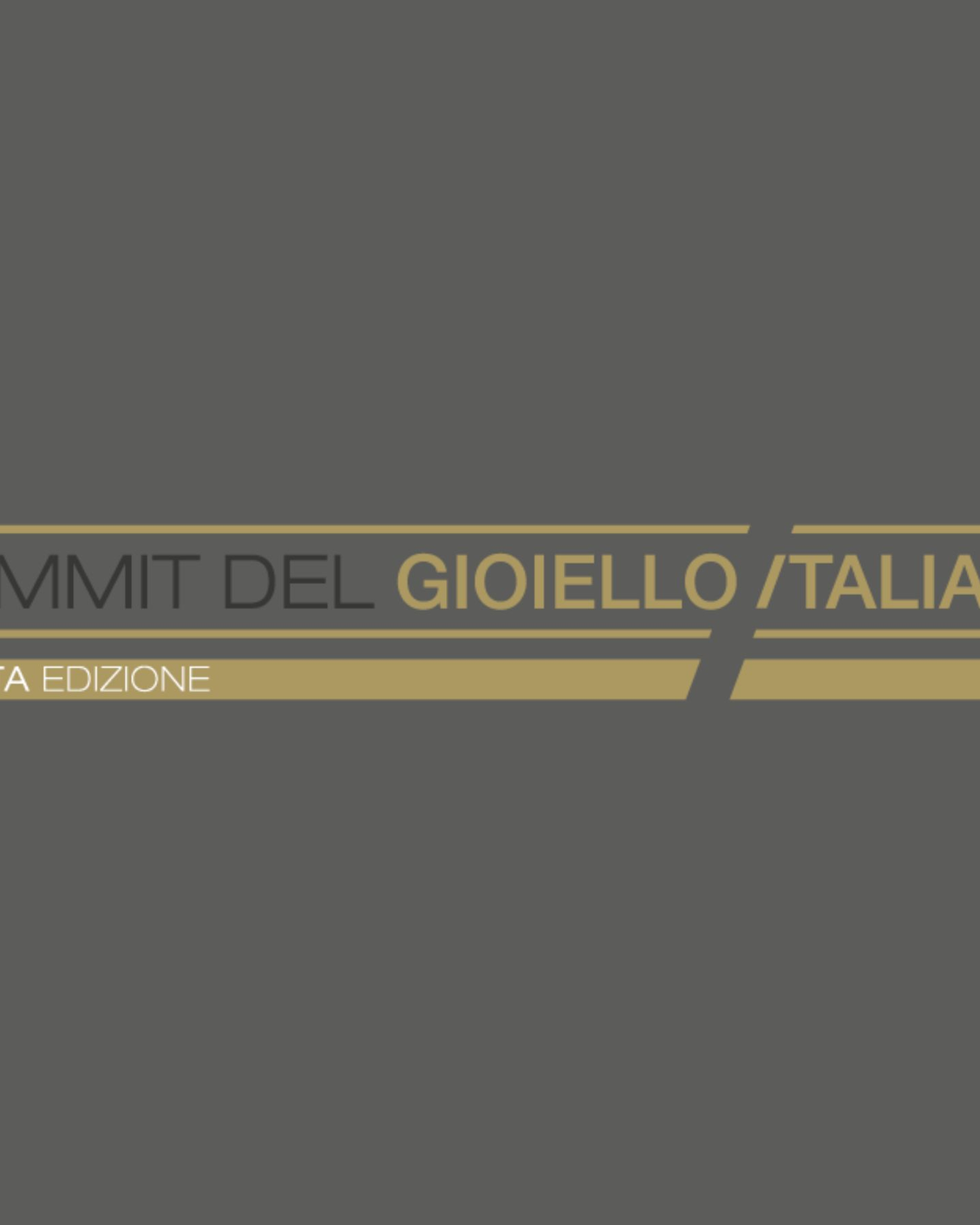 Summit del Gioiello Italiano 