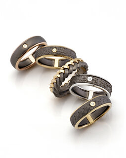 Collezione Hyperion - Oro 18 kt e Titanio