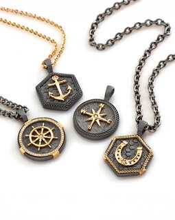 Collezione Hyperion - Oro 18 kt e Titanio
